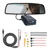 Radar Detector Rearview Mirror Rod Mounting Bracket and Radar Direct Power Cord Hardwired Kit and Fuse Tap(for Uniden Radar Models) view 1