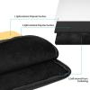 12 Inch Laptop Case Computer Sleeve Shockproof Water-Resistant Notebook Case Bag for Business Travel and Daily Use Sunflower Seed Squirrel Prints view 3
