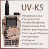 UV-K5 Walkie Talkie 5W Dual Band UHF VHF USB-C Charger Two Way Radio DTMF FM Scrambler NOAA Wireless Frequency Copy Ham Radio Handheld Long Range Desert Camo view 2