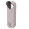 Coyktonty Silicone Case Doorbell Cover Weatherproof Protective Silicone for Google Nest Doorbell Case Anti-UV (Black) view 2