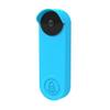 Coyktonty Silicone Case Doorbell Cover Weatherproof Protective Silicone for Google Nest Doorbell Case Anti-UV (Black) view 3