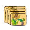 10 Inch Laptop Case Computer Sleeve Shockproof Water-Resistant Notebook Case Bag for Business Travel and Daily Use Sunflower Seeds and Sunflowers Prints view 2