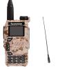 UV-K5 Walkie Talkie 5W Dual Band UHF VHF USB-C Charger Two Way Radio DTMF FM Scrambler NOAA Wireless Frequency Copy Ham Radio Handheld Long Range Desert Camo with 771 Antenna view 1