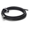 ZBLZGP M12 A Coded 8 Pin Male to Flying Leads Aviation Waterproof Connector Cable for Automation Profibus I/O Fieldbus Module Device Network 2M/6.6FT view 2