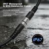 ZBLZGP M12 A Coded 8 Pin Male to Flying Leads Aviation Waterproof Connector Cable for Automation Profibus I/O Fieldbus Module Device Network 2M/6.6FT view 4
