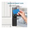 Fingerprint Lock.Indoor Electronic Lock.Smart Fingerprint Password.Card Mechanical Key.Touch Screen.Keyboard Lock.Intelligent Electronic Lock.Smart Door Lock (Color : Gold) view 4