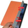AIJAKO Case for TECLAST P40S/TECLAST New P40HD 2023/TECLAST New M40 Plus 2023, Ultra Slim PU Leather Folding Protective Cover Case with Auto Wake/Sleep Trifold Stand Soft TPU Back Shell, Blue view 4