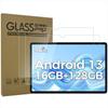 AIJAKO 2-Pack Screen Protector for TECLAST P40S/TECLAST New P40HD 2023/TECLAST New M40 Plus 2023, Tempered Glass Film, Ultra Clear Transparency Anti-Scratch 9H Hardness Tempered Glass view 1
