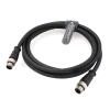 AConnect M12 8 Pin A-Code Male to 8 Pin A-Code Male High Flexible Industrial Ethernet Shielded Waterproof Cable for Industrial Camera 1M view 1