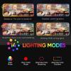 Mouse Pads Anime Beautiful Girl RGB Gaming Mouse Pad/Custom Anime Led Mouse Pad, LED Light Edges & Non-Slip Rubber Base Glowing Mat for Mouse and Keyboard,M(11.8"X27.5") view 4