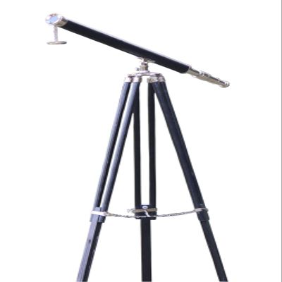 Brass Telescope with Tripod Stand Decorative Telescope Vintage Nautical Adjustable Stand Single Barrel Clear Vision Tripod Telescope Hiking Camping by Mary Nautical