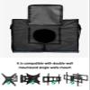 Christmas Outdoor TV Cover 80-85 Inch Weatherproof,Oxford Heavy Duty Waterproof Outside Flat Screen TV Cover Protector for Television Accessories Navy Blue Anchor Green Red Berry Xmas Botanical view 4