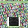 Christmas Outdoor TV Cover 80-85 Inch Weatherproof, Oxford Heavy Duty Waterproof Outside Flat Screen TV Cover Protector for Television Accessories Xmas Winter Snowflake Green Red Words view 3