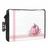 Pink Pumpkins Fall Outdoor TV Cover 48-50 Inch Weatherproof, Oxford Heavy Duty Waterproof Outside Flat Screen TV Cover Protector for Television Accessories Thanksgiving Maple Leaf Pink Striped view 1