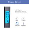 HYQFSAD 10W LED Desk Lamp with Wireless Charger and Display, 3 Colour temperatures USB Charging Dimmable Eye Caring Table Lamps, Touch Control for Bedside, Reading (Color : Black) view 4