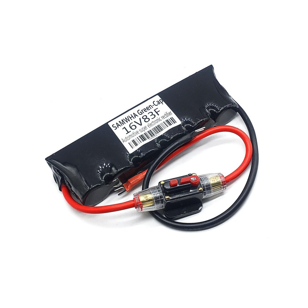16V83F Supercapacitor Automotive Electronic Rectifier Heat Shrink housing Start Capacitor high Current Start car