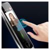 HAvern 3D Facial Recognition Palm Print Intelligent Electronic Lock Automatic Detection AI Smart Home and Office Fingerprint Door Lock (Color : Gray) view 3