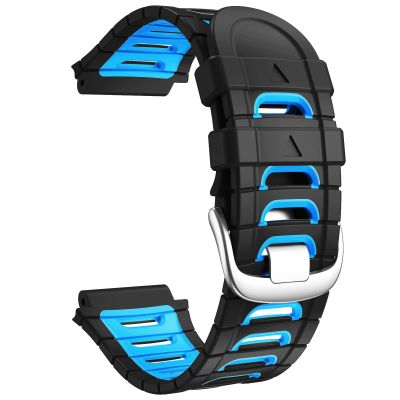 IENYU Smart Watch Silicone Straps For Garmin Forerunner 920XT Bracelet Running Swim Cycle Training Sport Wristbands Forerunner 920 XT (Color : B)