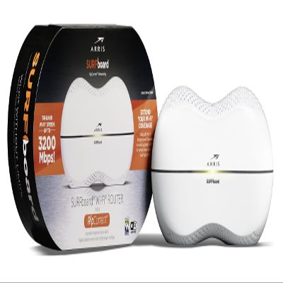 ARRIS Surfboard AC3200 Wi-Fi Router with RipCurrent Using G.hn (SBR-AC3200P) (Renewed)