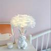 Jinnwell Rabbit Table Night Light Girl Lamp Desk Decoration Reading Study Lamps Lighting Kid Adult Home Hotel Living Room Gift view 4