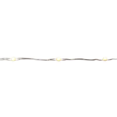 CELEBRATIONS 9071089 16.5 Ft. Basic Led Micro Dot & Fairy Clear Warm White String Christmas Lights 100 Count - Pack of 1