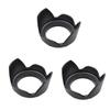 NOLITOY 3pcs DSLR Lens Hood for Olympus Cameras Accessory Glare Lens Protection view 4