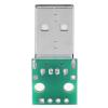 10Pcs USB Type A Male Plug to DIP Adapter Board 4 Pin 2.54mm Pitch USB with VBUS, D+, D-, GND for DIY USB Power Supply and Breadboard Design view 4