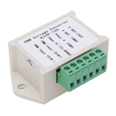 PWM Voltage Converter Analog Digital Conversion Module for PLC Switching | Stable and Durable ABS Material
