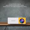 Airshi Mini Projector, Portable 24-60 Inch Projection Projector. US Plug 100240V for Family view 2
