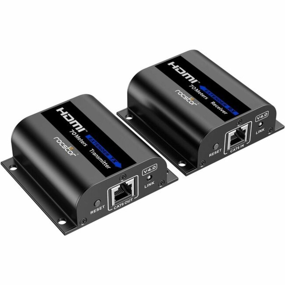 Rocstor Y10G006-B1 Truereach 4k@60hz Hdmi Kvm Extender Over Cat6/cat6a/cat7 Ethernet Cable - Suppor