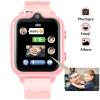 DDIOYIUR Smart Watch for Kids, 4G Phone Calling Text Messaging Child Phone Smartwatch with WiFi, Voice Video Chat, Bluetooth, Alarm, Pedometer, Wrist Watch for 4-16 Boys Girls Birthday Gifts. view 3