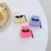 3 Pack 3D Cute Cool Sunglasses Rabbit Case for Airpod 2/1,3D Cute Airpod 2 Case for Kids Boys Girls Teens Women,Fashion Gift Kawaii Sunglasses Rabbit Soft Silicone Case for Airpods 1st/Airpods 2nd view 3