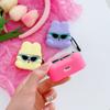 3 Pack 3D Cute Cool Sunglasses Rabbit Case for Airpod 3,3D Cute Airpod 3 Case for Kids Boys Girls Teens Women,Fashion Gift Kawaii Sunglasses Rabbit Soft Silicone Case for Airpod 3rd 2021 view 4
