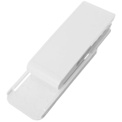 Uonlytech Socket Holder Adhesive Fixing Punch Organizer for Wall Mounting for Use Sturdy and Lightweight Design