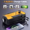 RunningSnail Hand Crank Emergency Radio with 3 Built-in Cable for Hurricane view 2