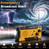RunningSnail Hand Crank Emergency Radio with 3 Built-in Cable for Hurricane view 3