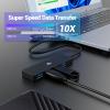 USB 3.0 Hub, Tymyp USB Adapter, 5Gbps Transmission Speed, Effortlessly Connect Laptops,Flash Drives, Hard Drives, Consoles, Printers, Cameras, Keyboards and Mice view 3