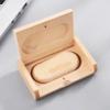 3.0 64GB Wood USB Flash Drive USB Disk Memory Stick with Wooden Box (3.0 64GB, Maple Wood-1) view 3