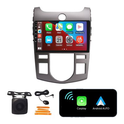[2G+32G] Carplay Android Auto Touchscreen Autoradio Car Stereo GPS Navigation FM Radio Head Unit WiFi Mirror Link Multimedia Player GPS Radio DSP Forkia Forte 2008-2017 at