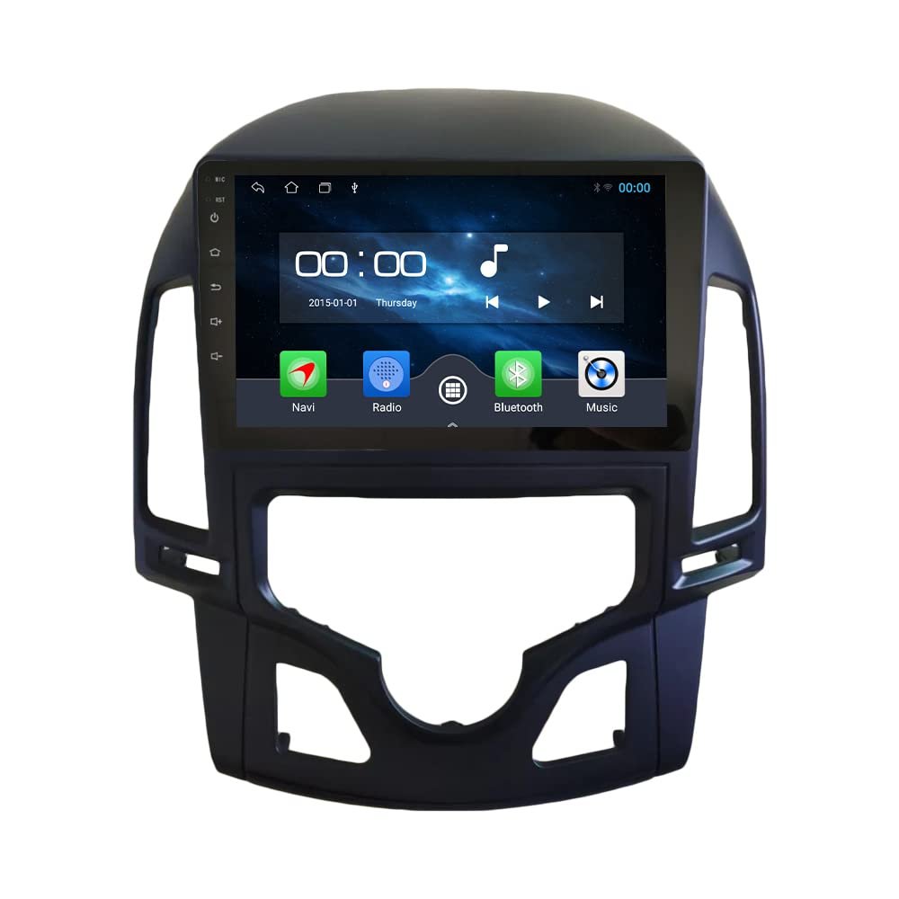 [2G+32G] 9" Carplay Android Auto Touchscreen Autoradio Car Stereo GPS Navigation FM Radio Head Unit WiFi Mirror Link Multimedia Player GPS Radio DSP Forhyundai i30 2009 at