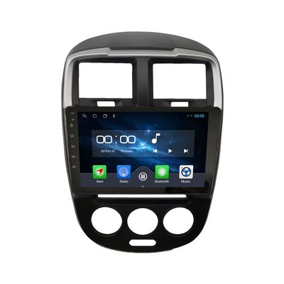 [2G+32G] Carplay Android Auto Touchscreen Autoradio Car Stereo GPS Navigation FM Radio Head Unit WiFi Mirror Link Multimedia Player GPS Radio DSP Forproton exora 2009-2021 biack with Silver Stripe