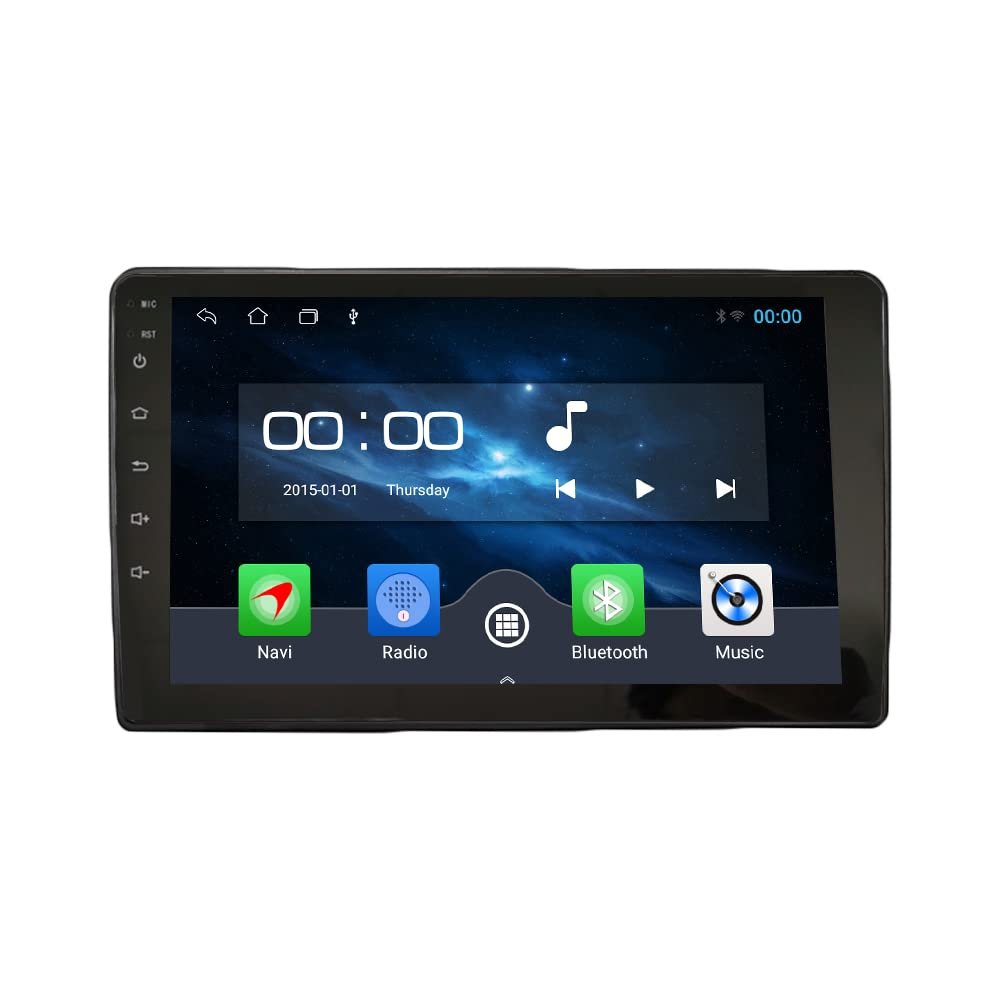 [2G+32G] 9" Carplay Android Auto Touchscreen Autoradio Car Stereo GPS Navigation FM Radio Head Unit WiFi Mirror Link Multimedia Player GPS Radio DSP Formahindra Bolero RHD