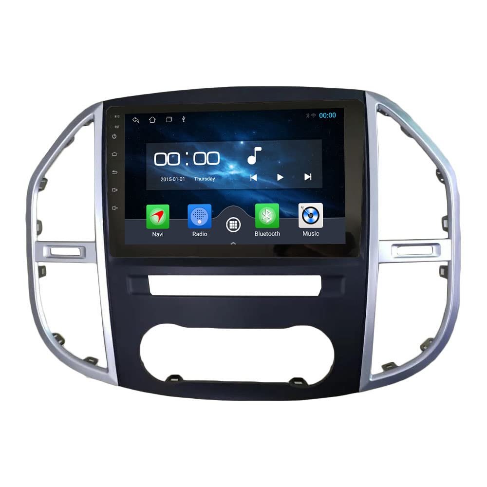 [2G+32G] 10.1" Carplay Android Auto Touchscreen Autoradio Car Stereo GPS Navigation FM Radio Head Unit WiFi Mirror Link Multimedia Player GPS Radio DSP Forbenz vito 2016