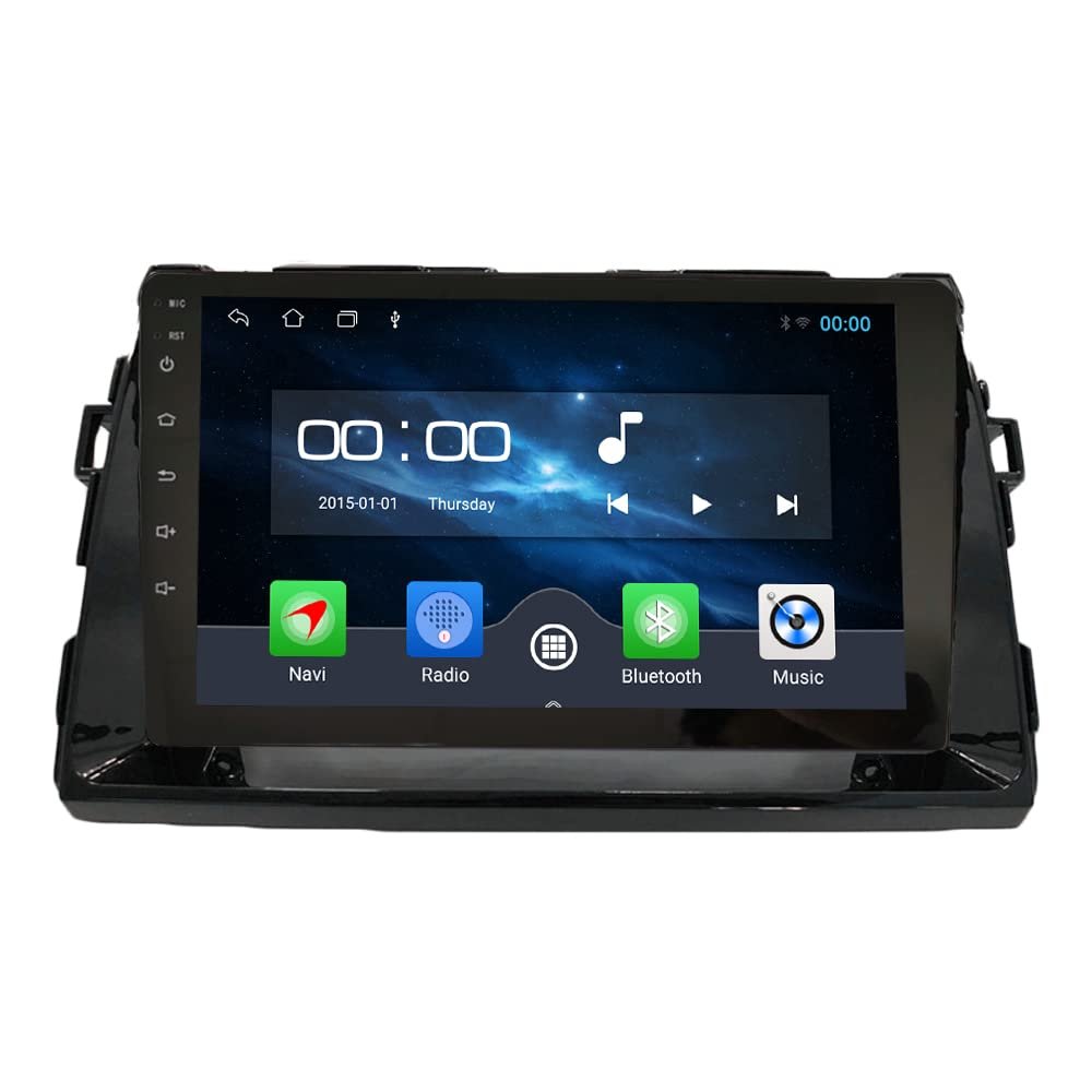 [2G+32G] 9" Carplay Android Auto Touchscreen Autoradio Car Stereo GPS Navigation FM Radio Head Unit WiFi Mirror Link Multimedia Player GPS Radio DSP Fortoyota previa 2010-2012