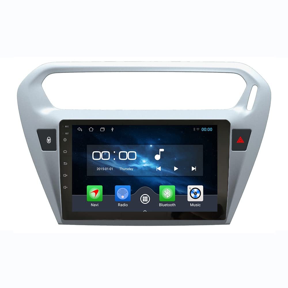[2G+32G] 9" Carplay Android Auto Touchscreen Autoradio Car Stereo GPS Navigation FM Radio Head Unit WiFi Mirror Link Multimedia Player GPS Radio DSP Forpeugeot 301 2013-2018