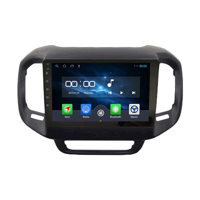 [2G+32G] 9" Carplay Android Auto Touchscreen Autoradio Car Stereo GPS Navigation FM Radio Head Unit WiFi Mirror Link Multimedia Player GPS Radio DSP Forfiat Toro 2016-2019 uv Black