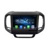 [2G+32G] 9" Carplay Android Auto Touchscreen Autoradio Car Stereo GPS Navigation FM Radio Head Unit WiFi Mirror Link Multimedia Player GPS Radio DSP Forfiat Toro 2016-2019 uv Black view 1