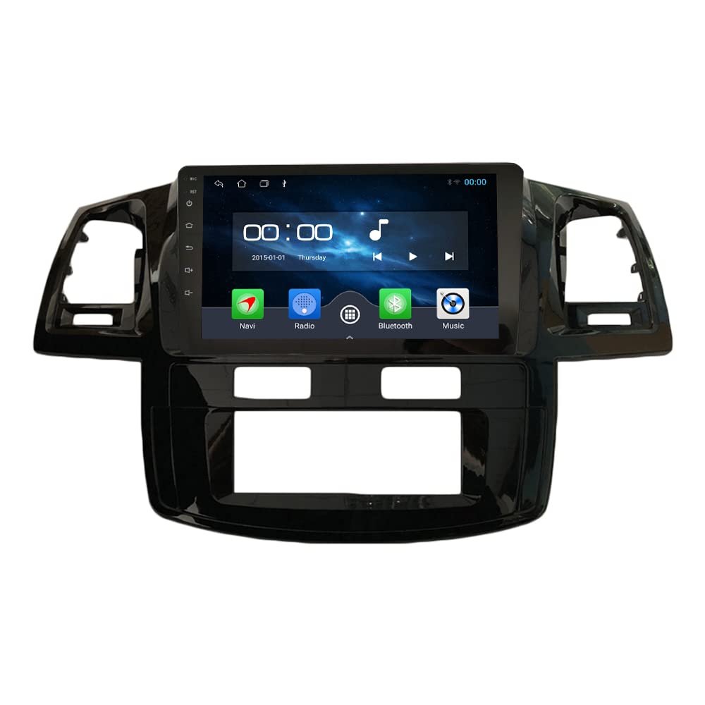 [2G+32G] 9" Carplay Android Auto Touchscreen Autoradio Car Stereo GPS Navigation FM Radio Head Unit WiFi Multimedia Player GPS Radio DSP Fortoyota fortuner hilux 2008 2009 2010 2012 2013 2014 mt at