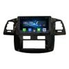[2G+32G] 9" Carplay Android Auto Touchscreen Autoradio Car Stereo GPS Navigation FM Radio Head Unit WiFi Multimedia Player GPS Radio DSP Fortoyota fortuner hilux 2008 2009 2010 2012 2013 2014 mt at view 1