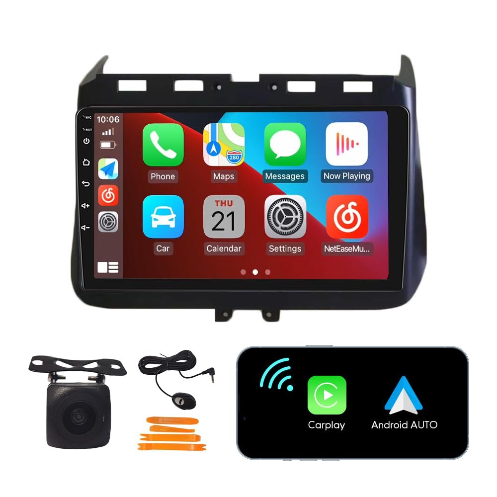 [2G+32G] Carplay Android Auto Touchscreen Autoradio Car Stereo GPS Navigation FM Radio Head Unit WiFi Mirror Link Multimedia Player GPS Radio DSP for Honda crosstour 2014 2015 2016